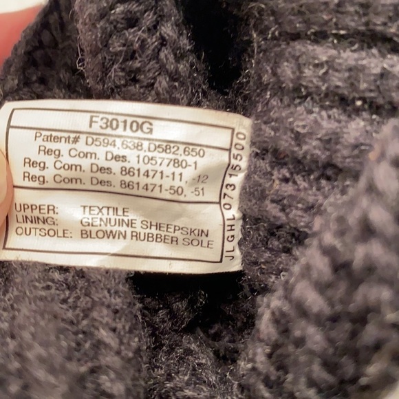 Ugg Classic Cardi knit sweater boots in black 8 - Picture 6 of 10